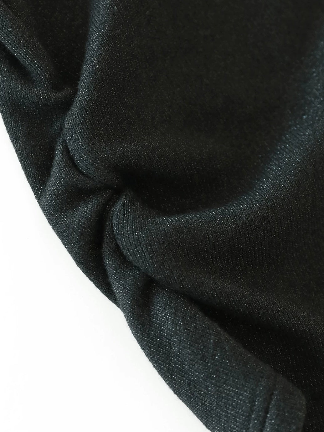 COCOBELLA Soft Lurex Hooded Straight Fit Casual Women Zip Knit Sweater