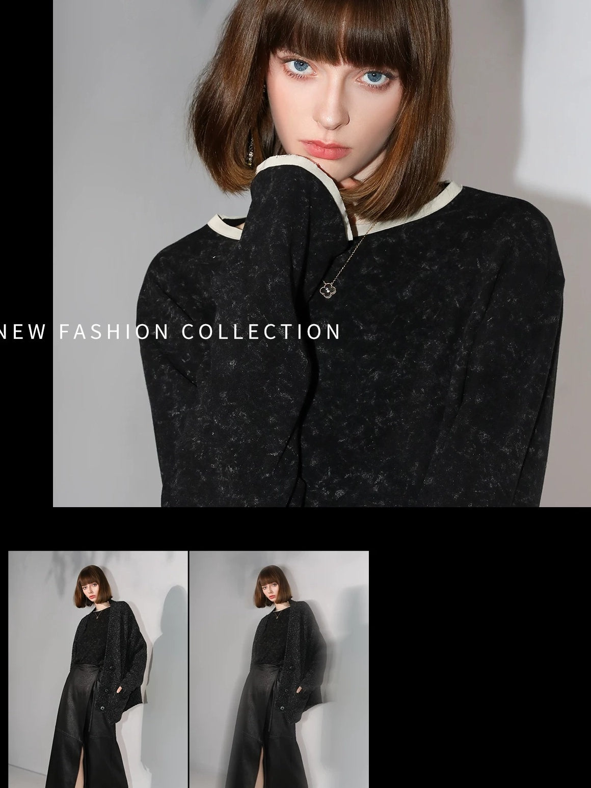 COCOBELLA Soft Lyocell Blend Contrast Trim Office Straight Fit Women Long Sleeve Shirts