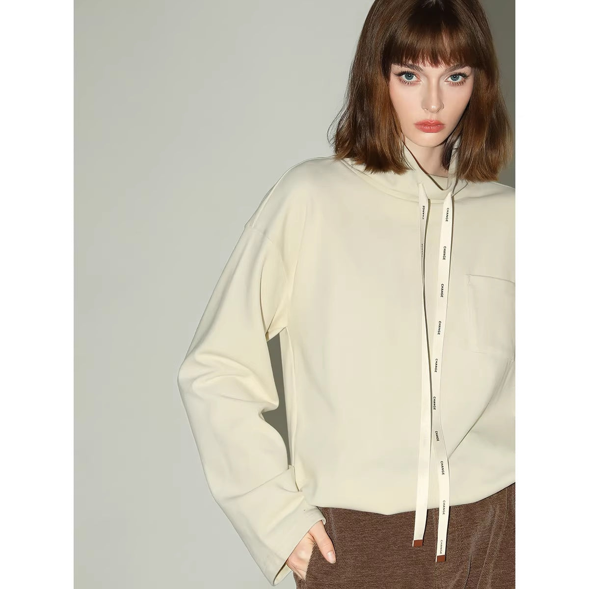 COCOBELLA_Soft_Pullover_Loose_Fit_Stand_Collar_Long_Sleeve_Solid_Color_Athleisure_Hoodies_MISSTT