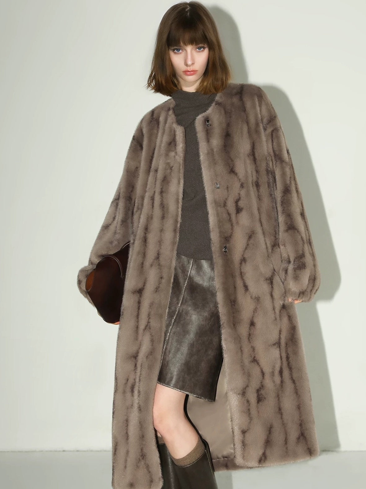 COCOBELLA Soft Pullover Loose Fit Stand Collar Long Sleeve Solid Color Athleisure Hoodies