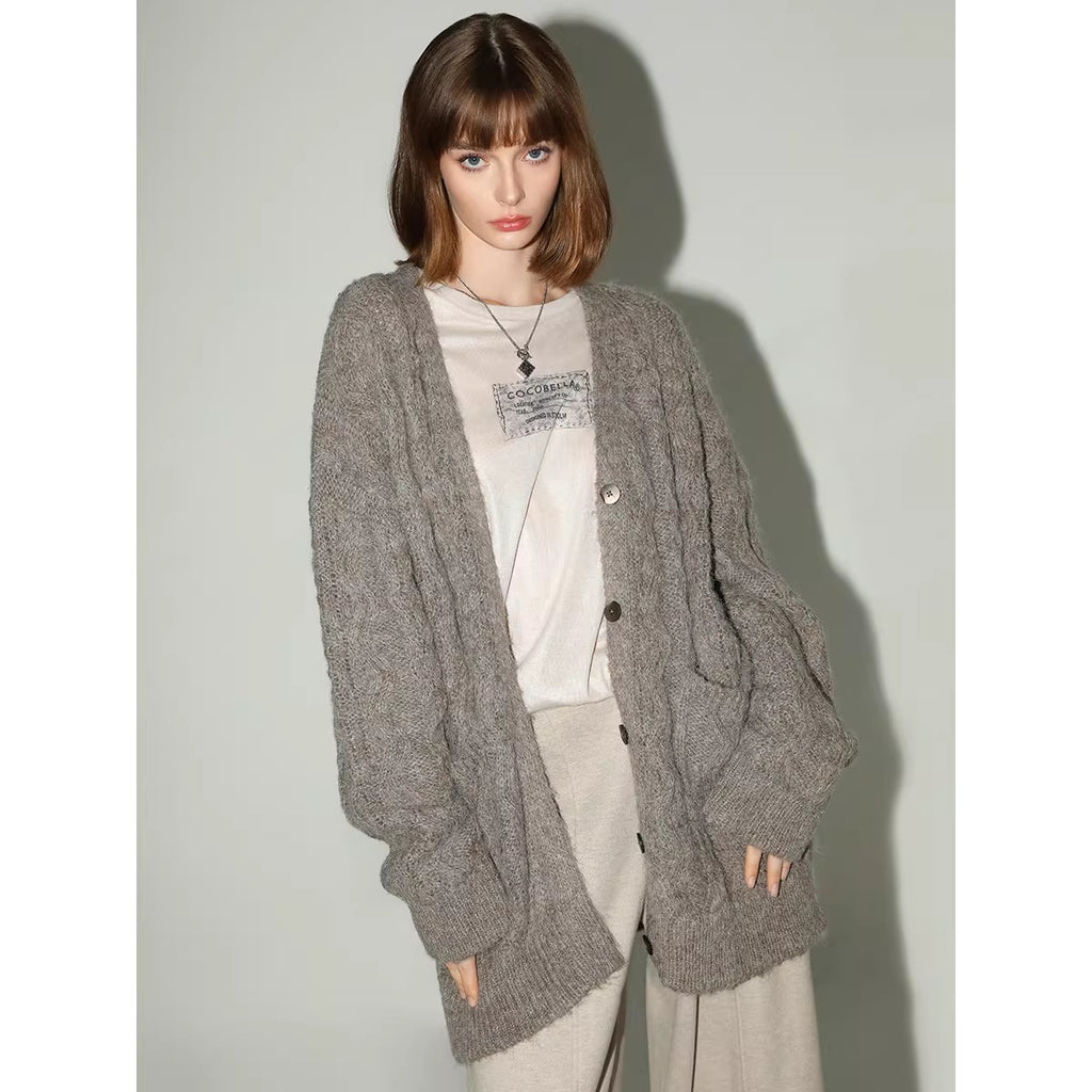 COCOBELLA_Soft_Relaxed_Cable_Button_Midlength_Knit_Cardigan_Women_Acrylic_Blend_Sweater_MISSTT