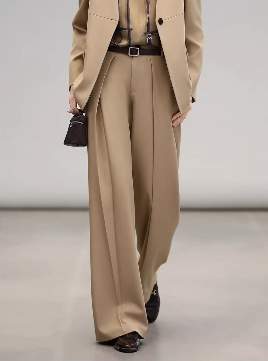 COCOBELLA_Soft_Stretch_Polyester_Wide_Leg_Natural_Waist_Ol_Workwear_Solid_Relaxed_Pants_MISSTT