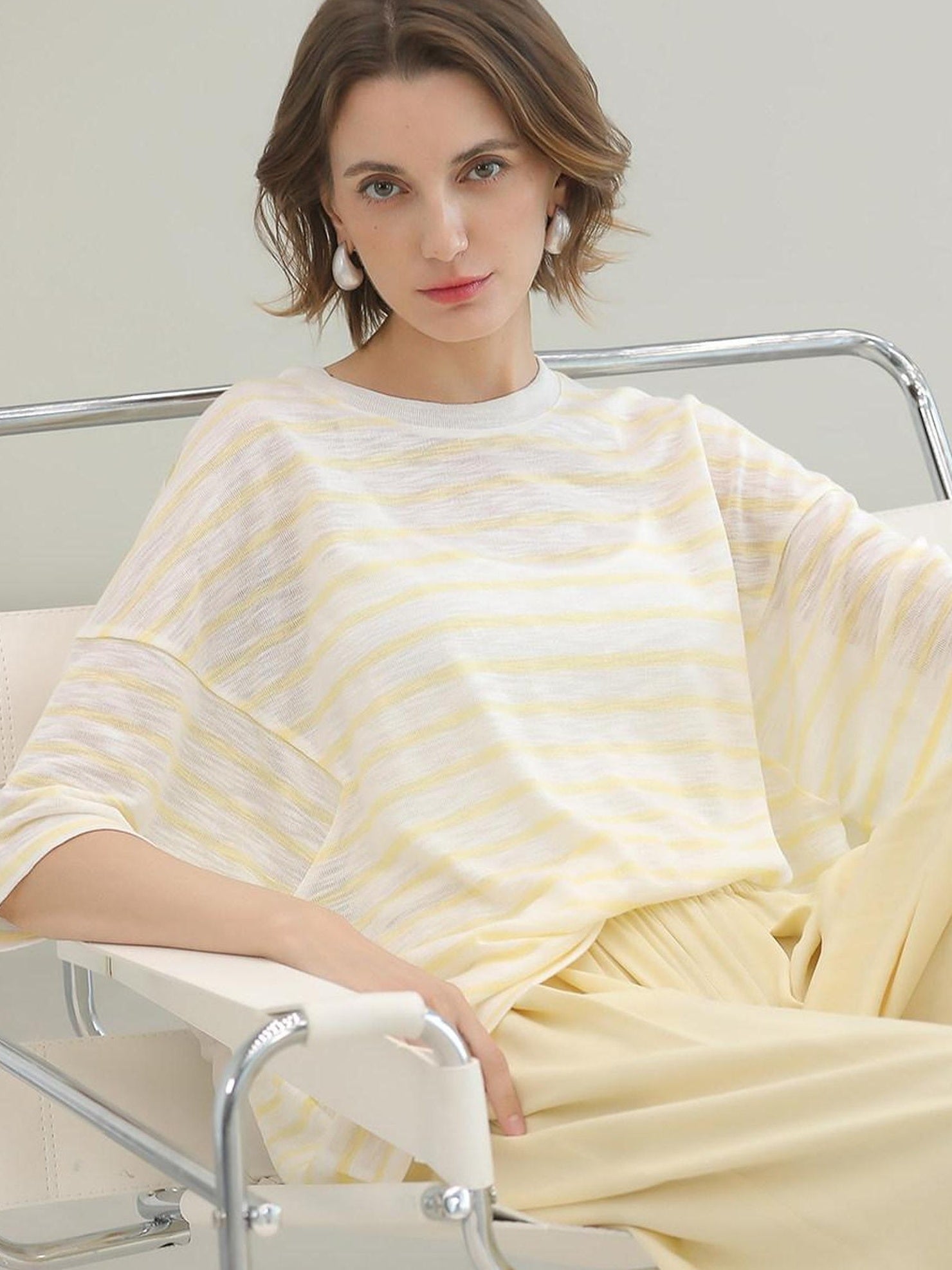 COCOBELLA Soft Stretch Viscose Slim Fit U Neck Tank Top For Work Casual Daily Women Tops