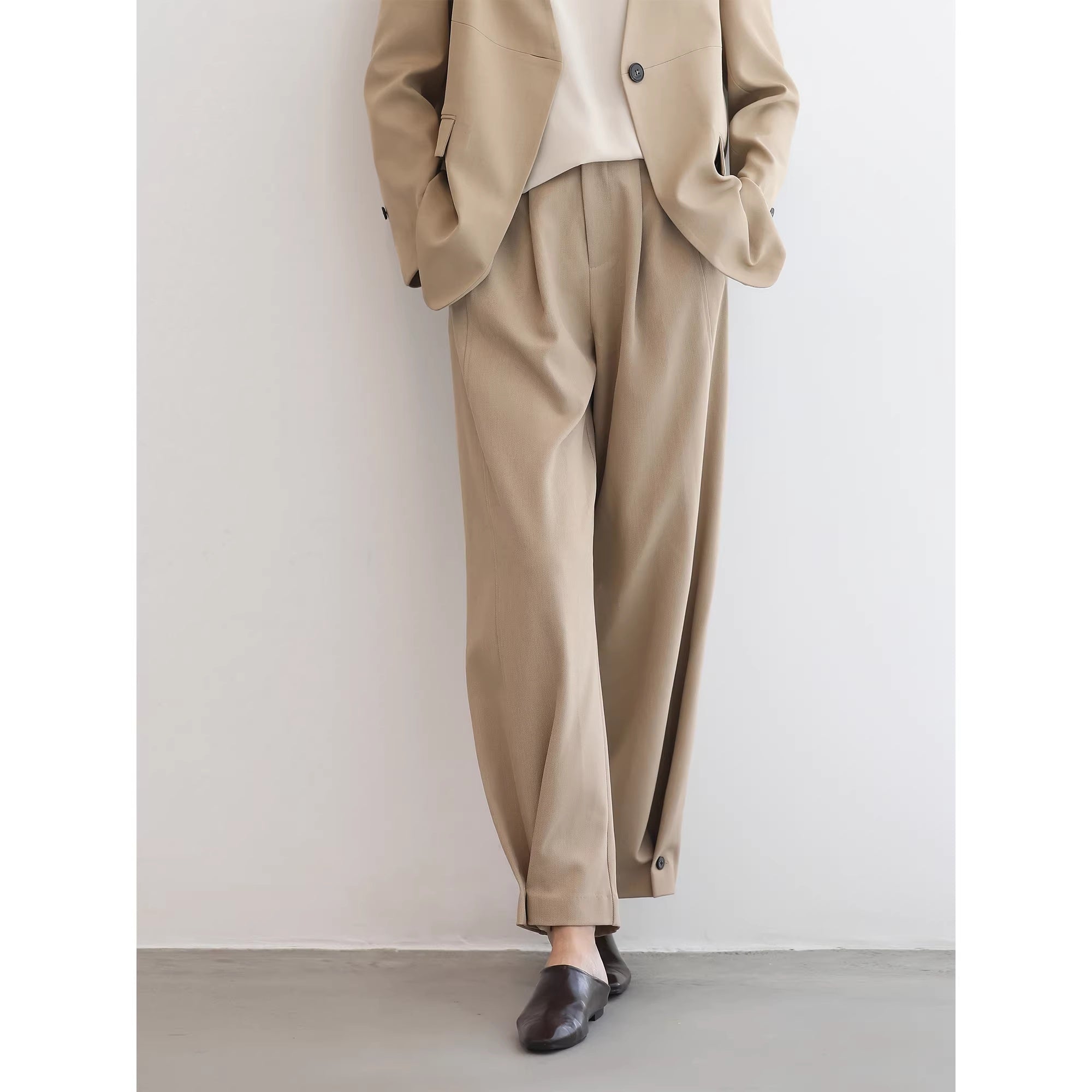 COCOBELLA_Stretch_Polyester_Straight_Fit_One_Button_Women_Work_To_Casual_Blazers_MISSTT