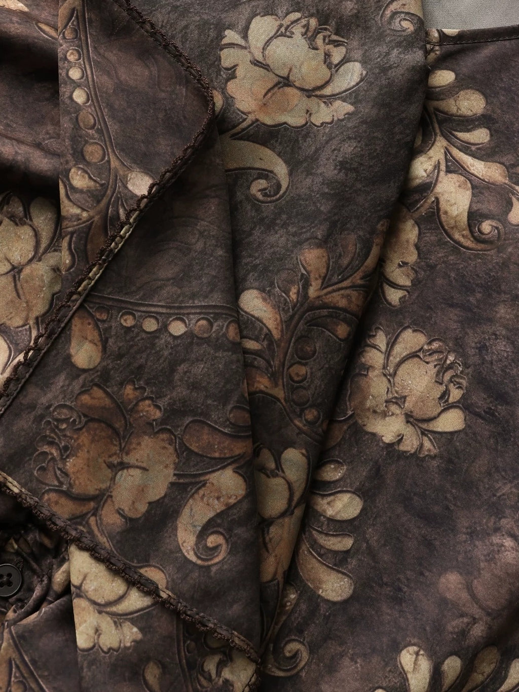 COCOBELLA Sun Protection Elegant Loose Asymmetric Floral Ruffle Women Long Sleeve Shirts