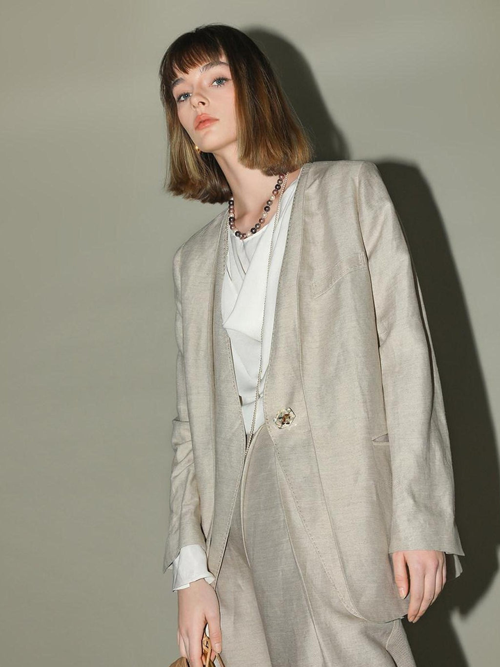 COCOBELLA Tailored Two Piece Workwear Suit Slim Fit Women Office Blazer Jacket Blazers