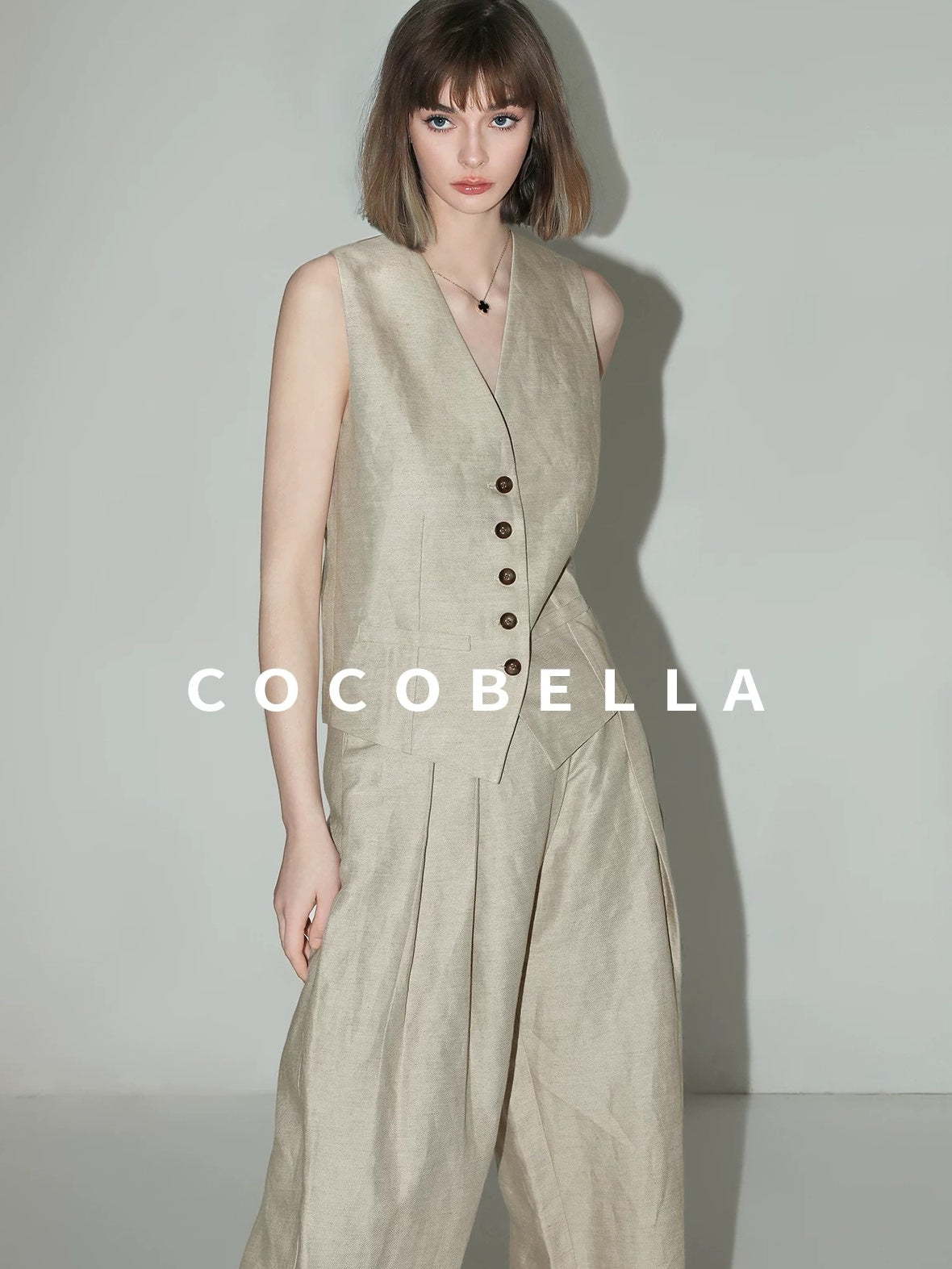 COCOBELLA Tailored Two Piece Workwear Suit Slim Fit Women Office Blazer Jacket Blazers