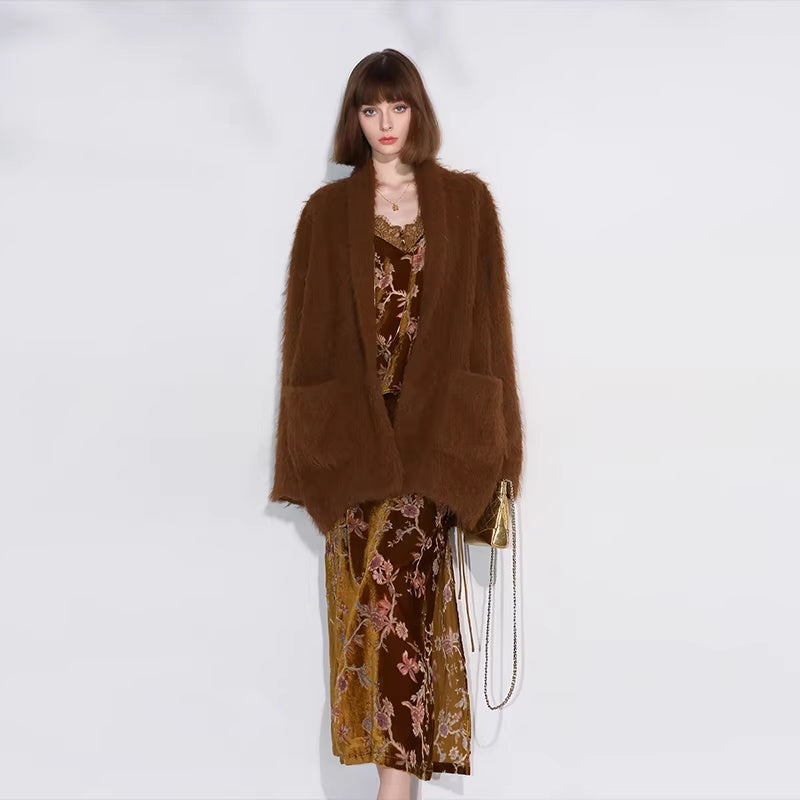 COCOBELLA_Thick_British_Commuter_Notched_Collar_Pocket_Women_Solid_Polyester_Coats_MISSTT