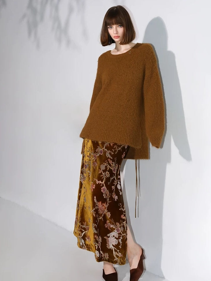 COCOBELLA Thick British Commuter Notched Collar Pocket Women Solid Polyester Coats