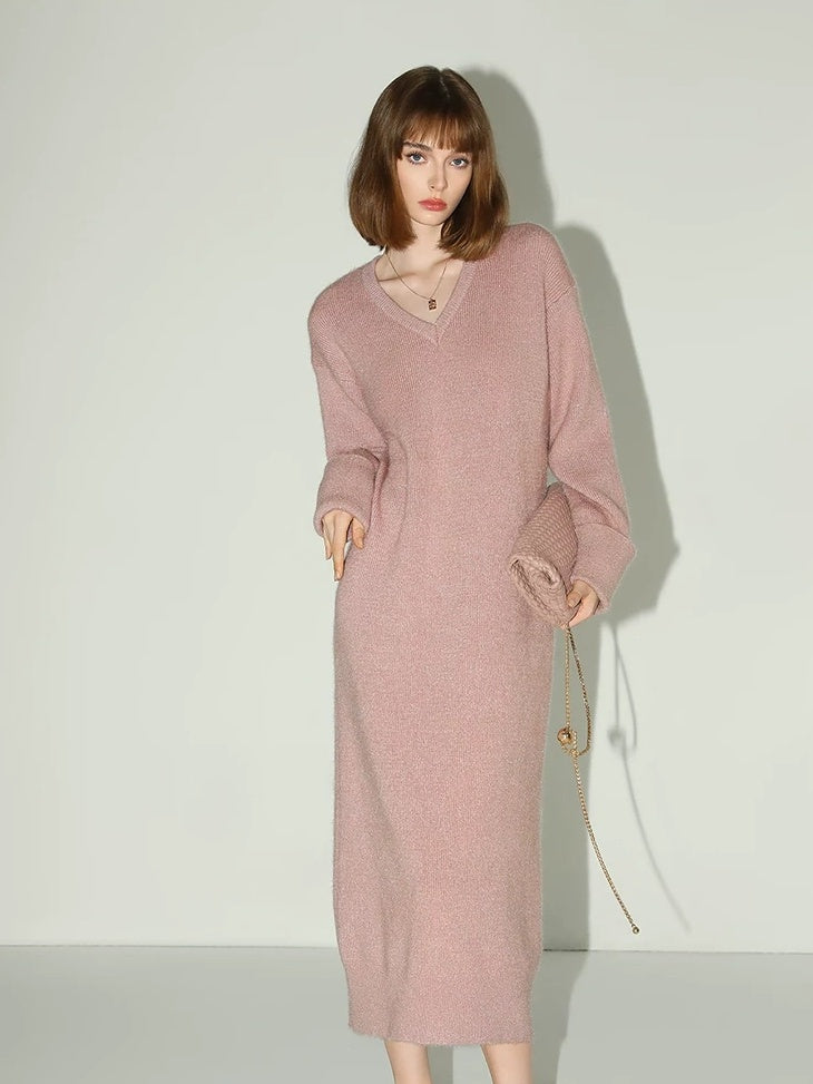 COCOBELLA Thick British Commuter Notched Collar Pocket Women Solid Polyester Coats