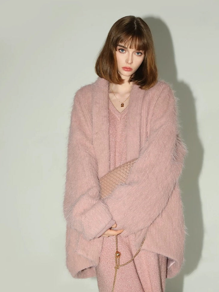 COCOBELLA Thick British Commuter Notched Collar Pocket Women Solid Polyester Coats