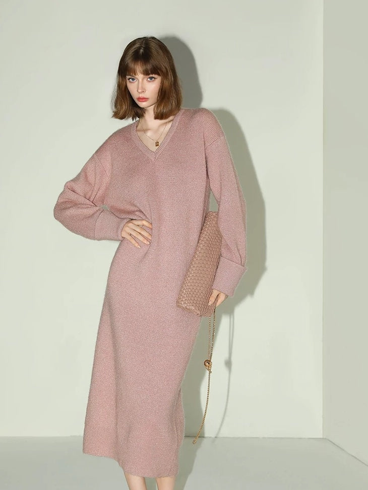 COCOBELLA Thick British Commuter Notched Collar Pocket Women Solid Polyester Coats