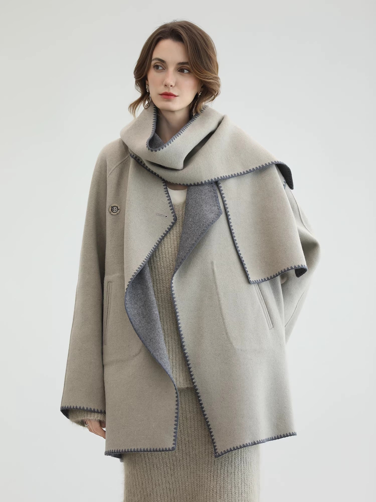 COCOBELLA_Thick_Wool_Blend_Scallop_Scarf_Relaxed_Fit_Office_Midlength_Overcoats_Coats_MISSTT
