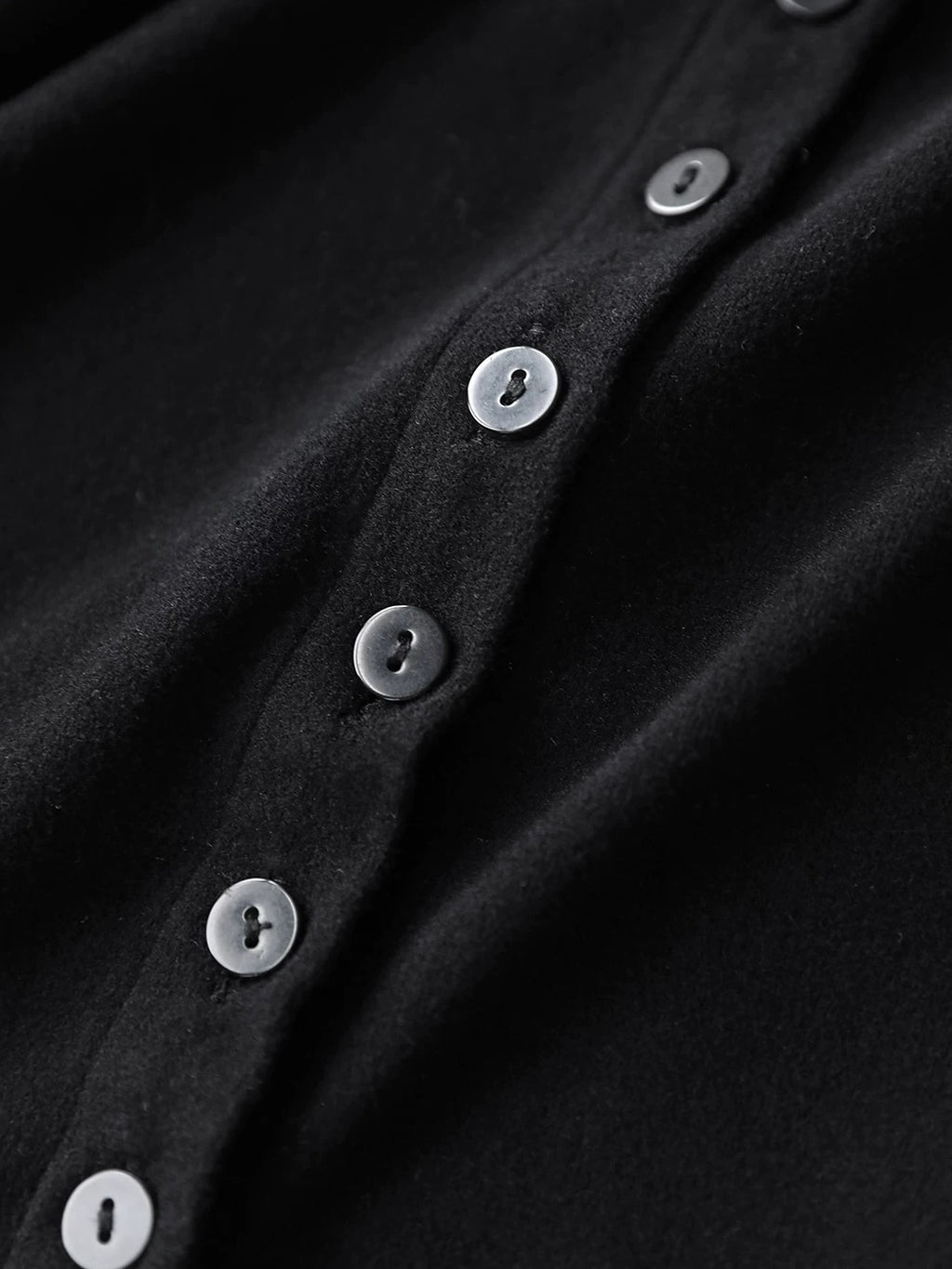 COCOBELLA Ultra Soft Minimalist Slim High Neck Button Long Sleeve Work Women T-Shirts