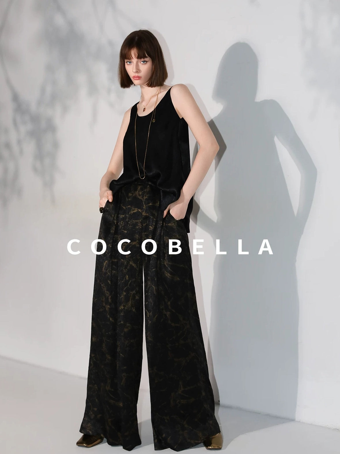 COCOBELLA Versatile Loose U Neck Racerback Polyester Tank For Women Casual Everyday Tops