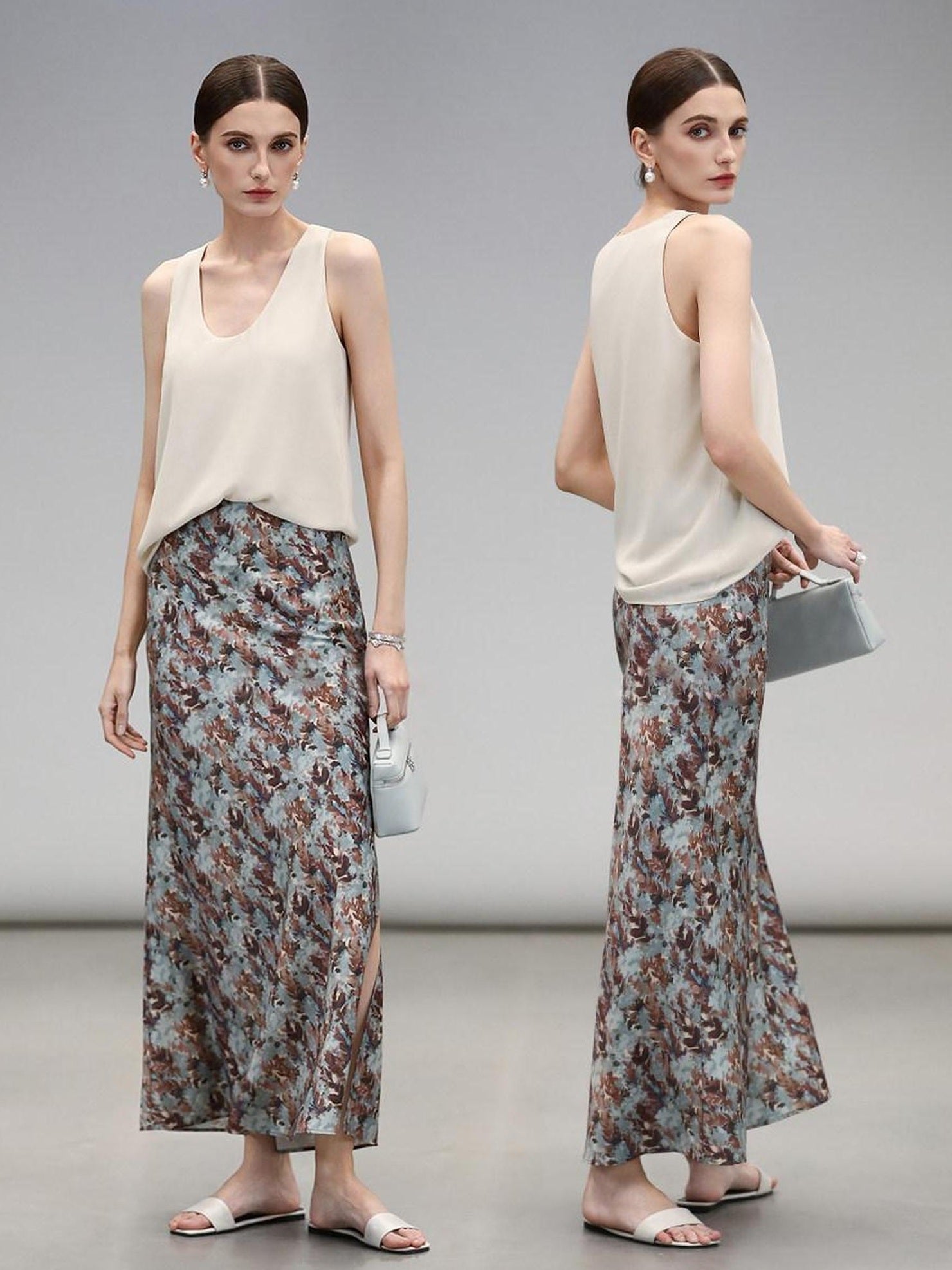 COCOBELLA Versatile U Neck H Shaped Straight Tank For Women Casual Polyester Tops