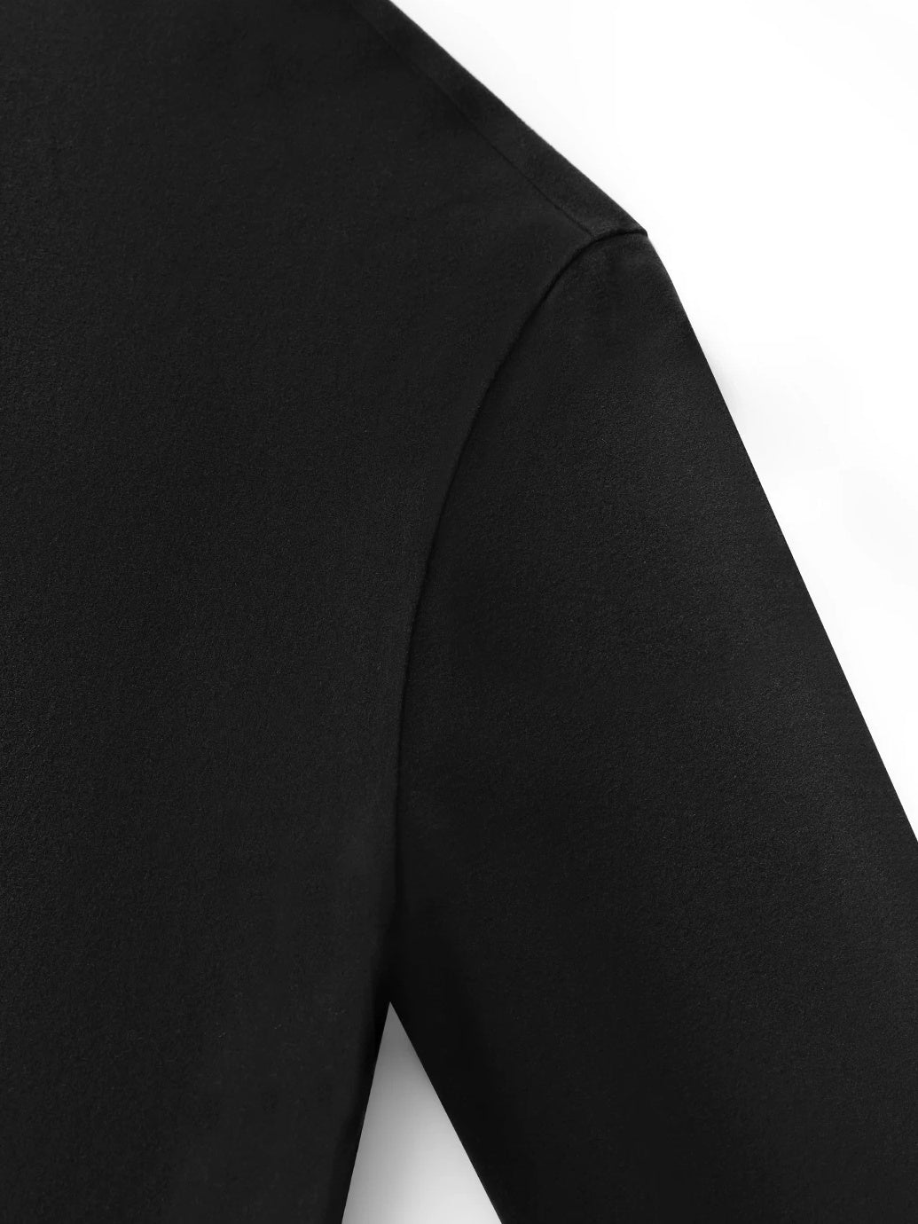 COCOBELLA Viscose Blend Minimal Slim Fit High Neck Mesh Long Sleeve Women T-Shirts