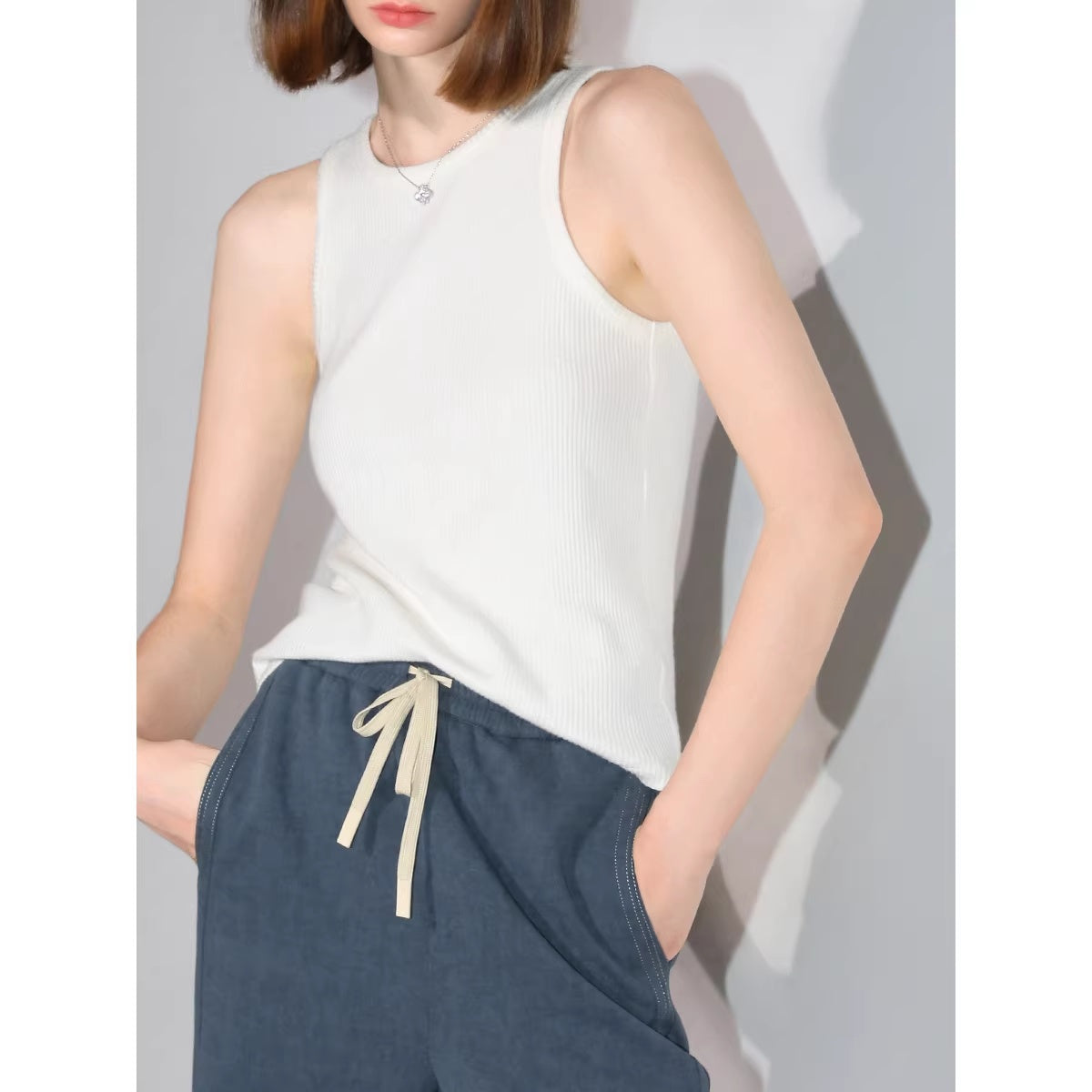 COCOBELLA_Viscose_Blend_Slim_Racerback_Layering_Women_Office_Casual_Tank_Tops_MISSTT