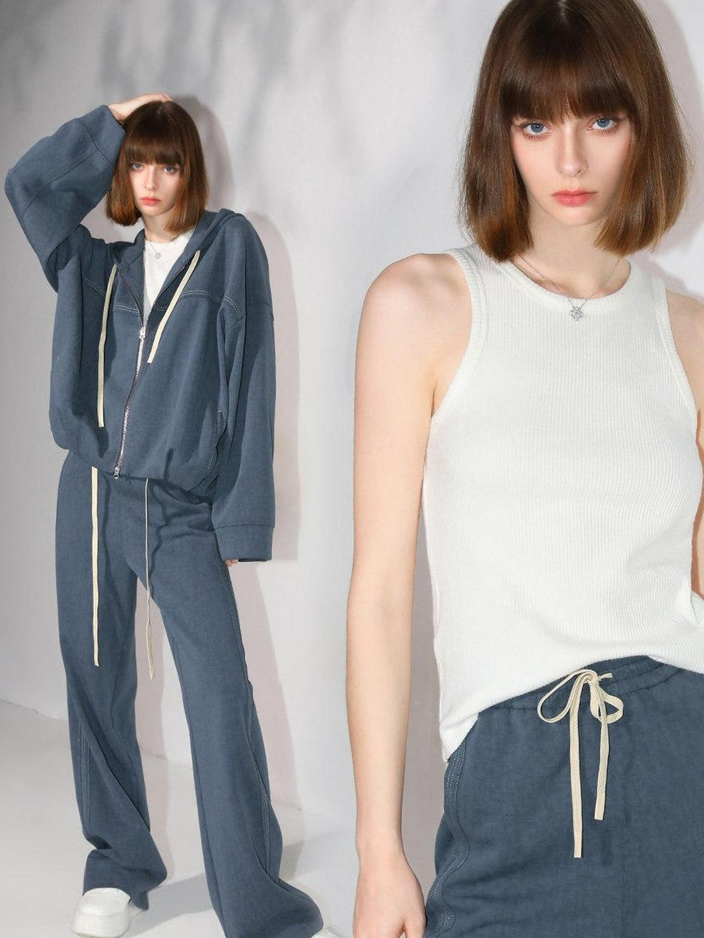 COCOBELLA Viscose Blend Slim Racerback Layering Women Office Casual Tank Tops