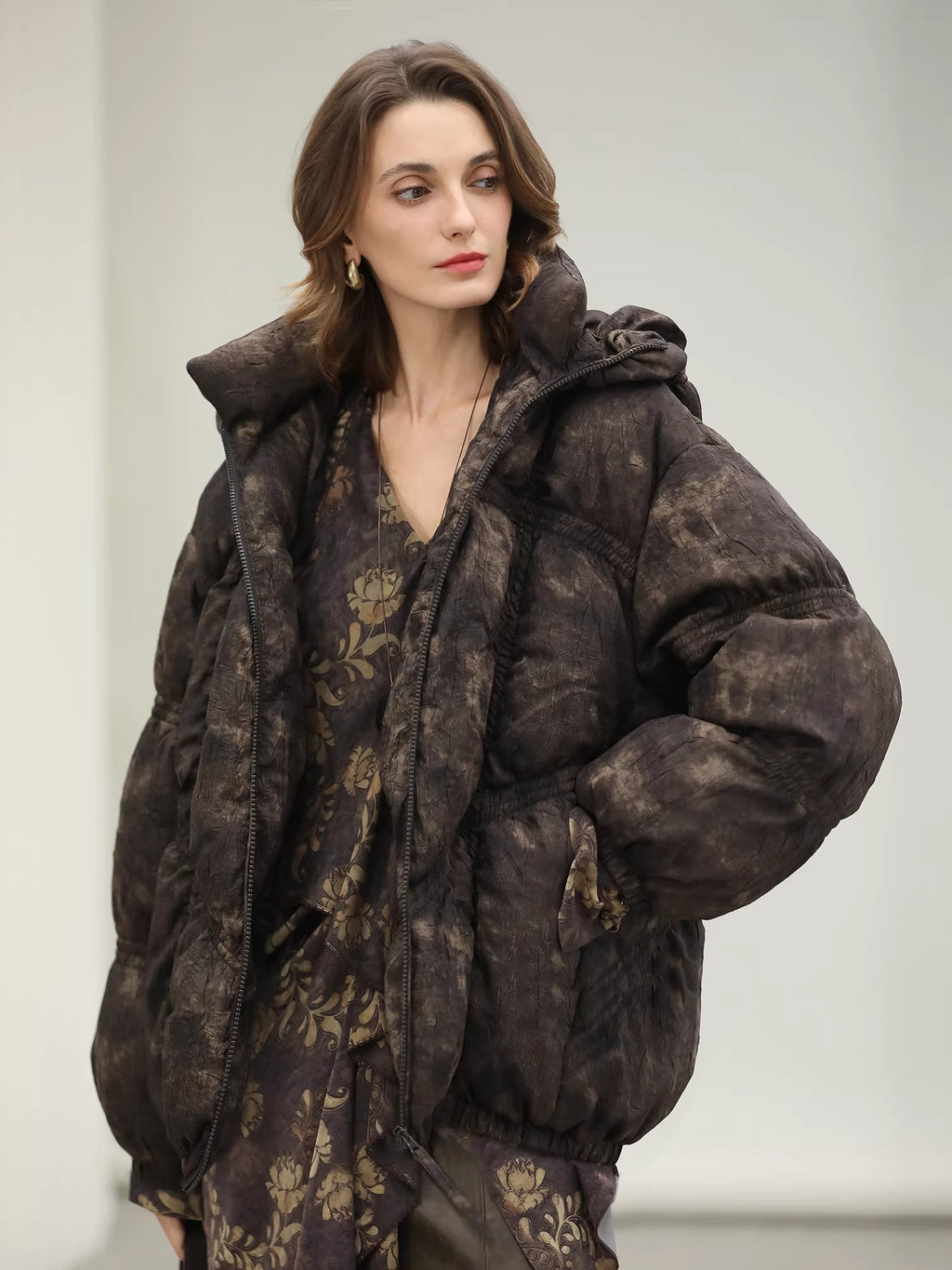 COCOBELLA_Warm_90_Percent_White_Duck_Down_Ombre_Mid_Length_Office_Down_Jackets_MISSTT