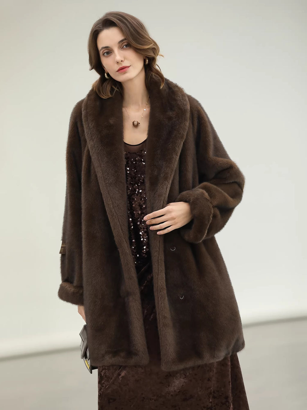 COCOBELLA_Warm_Plush_Faux_Fur_Straight_Long_Retro_Workwear_Women_Coffee_Brown_Coats_MISSTT