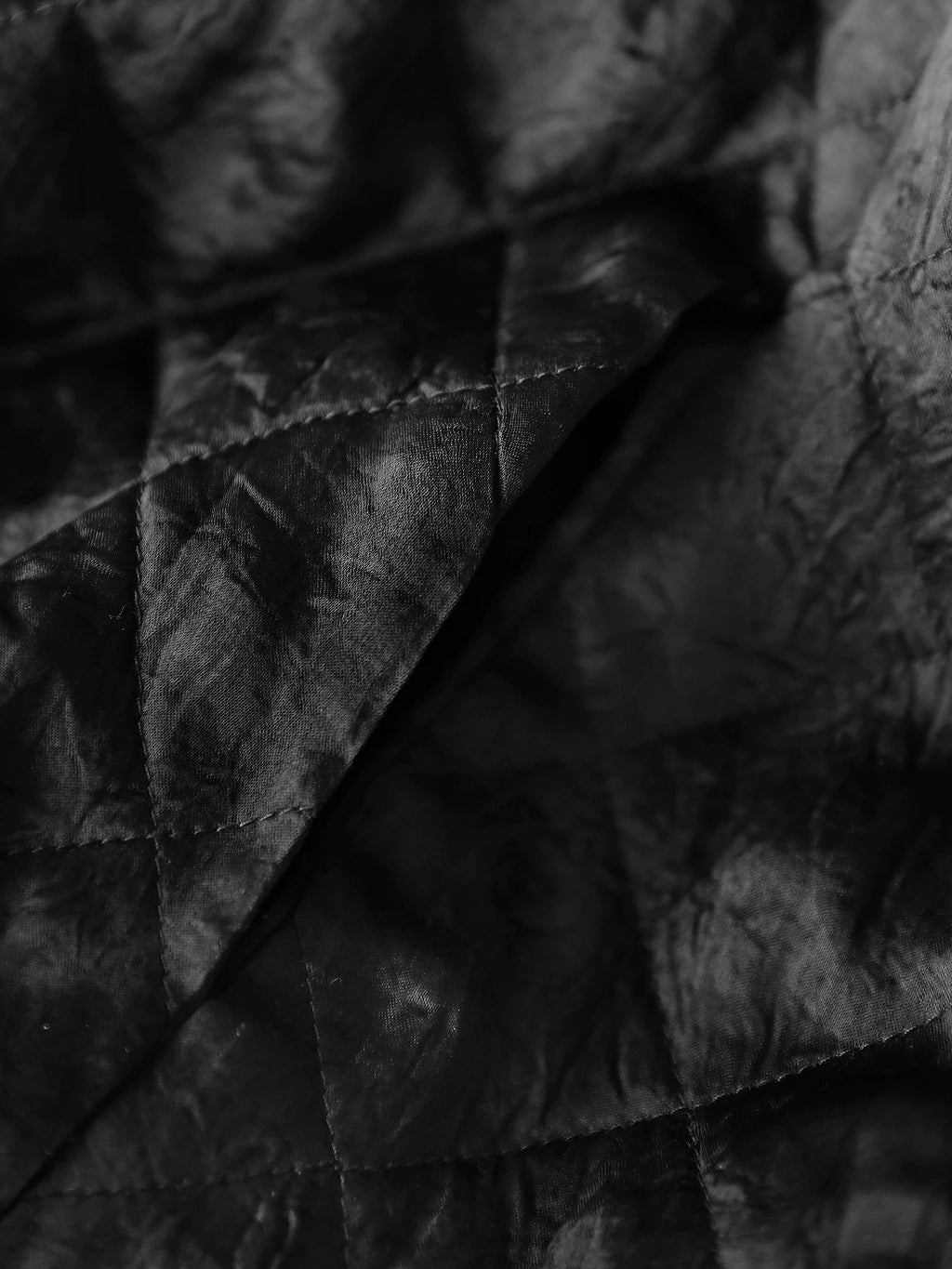 COCOBELLA Warm Short Pleated Acetate Straight Fit Street Style Black Zip Padded Jackets