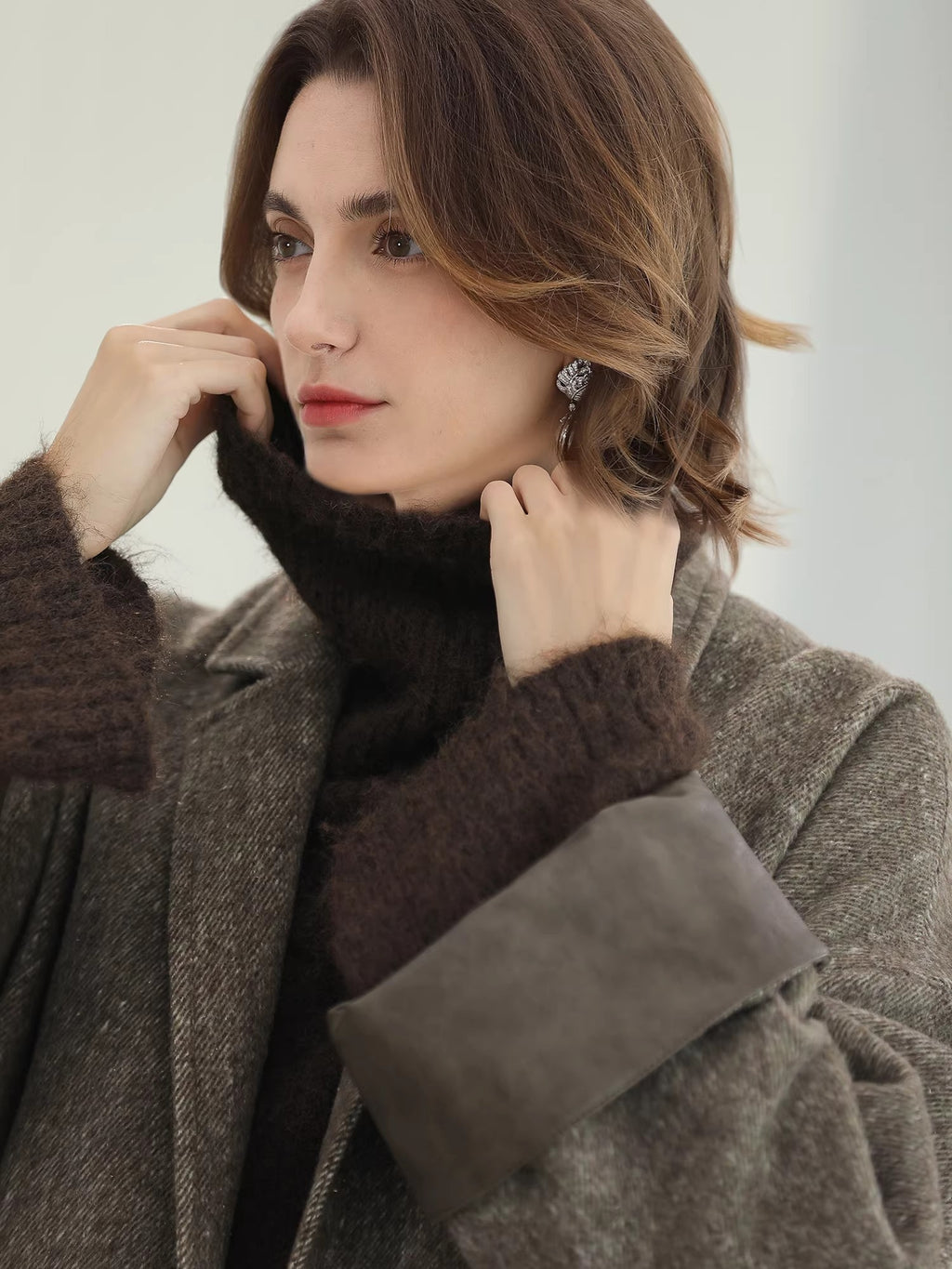 COCOBELLA_Warm_Wool_Blend_Mid_Length_Straight_Notched_Lapel_Women_Office_Overcoat_Coats_MISSTT
