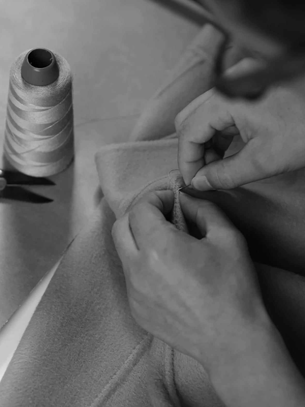 COCOBELLA Wool Blend Shell Embroidery Tassel Mid Rise Front Slit H Silhouette Office Skirts